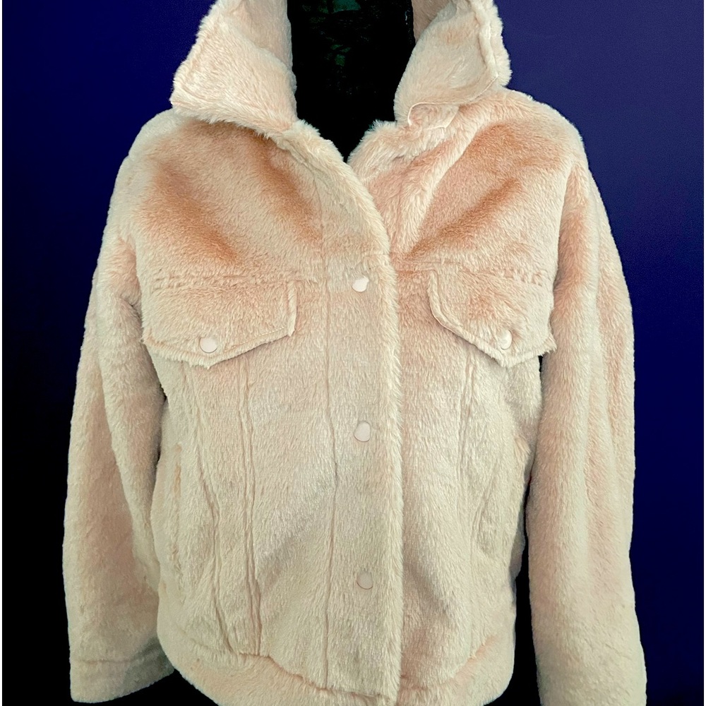 Cozy jean jacket